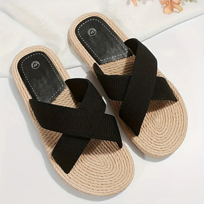 Cross-Band Summer Sandals for Women