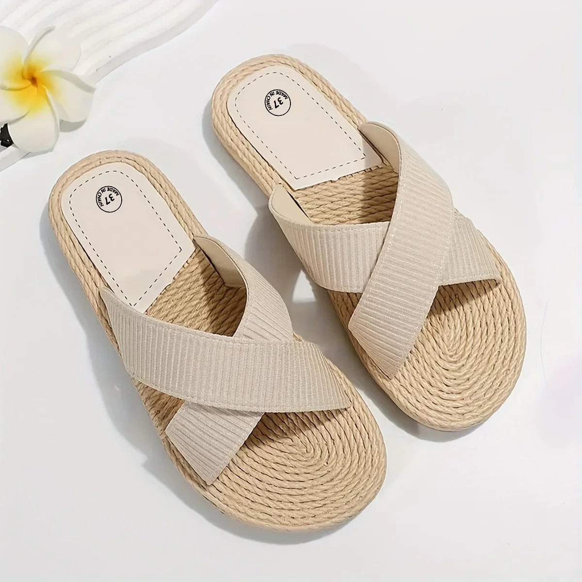 Cross-Band Summer Sandals for Women