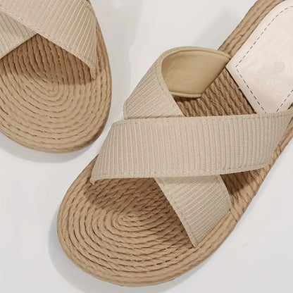Cross-Band Summer Sandals for Women