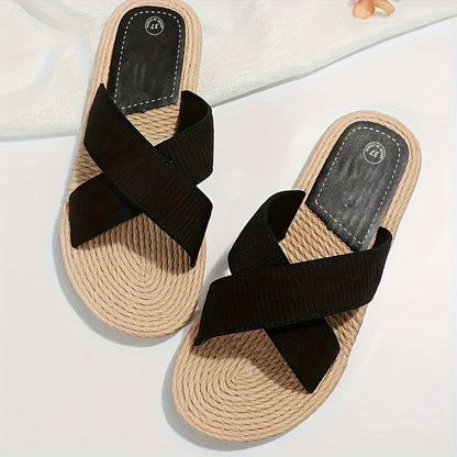 Cross-Band Summer Sandals for Women