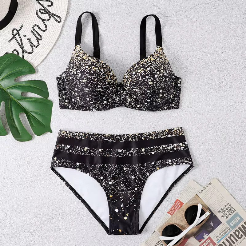 High-Waist Bikini Set for Women