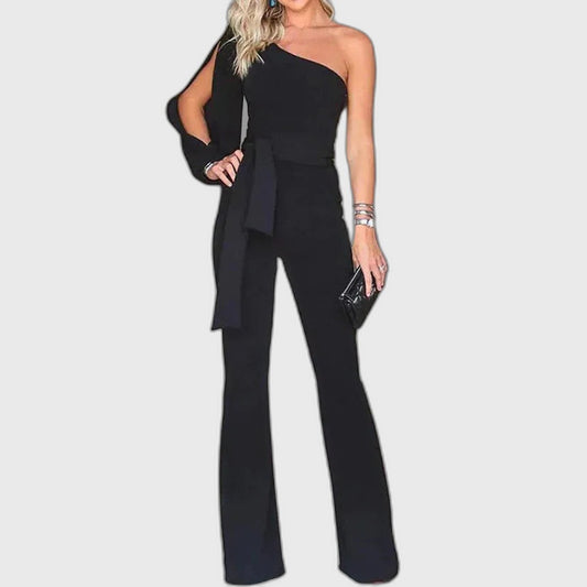 Full-Length One-Shoulder Jumpsuit for Women