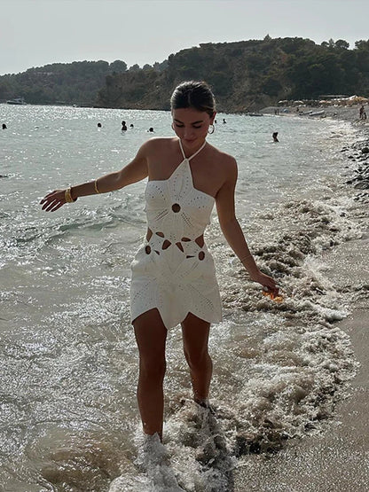 Flowing Full-Length Maxi Dress with Sleeveless for Women
