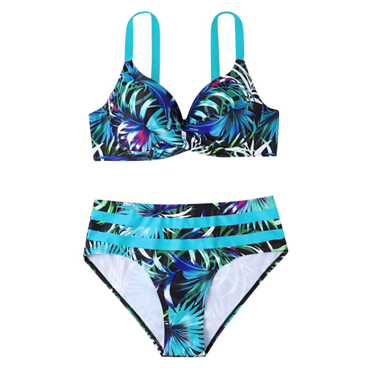 High-Waist Bikini Set for Women
