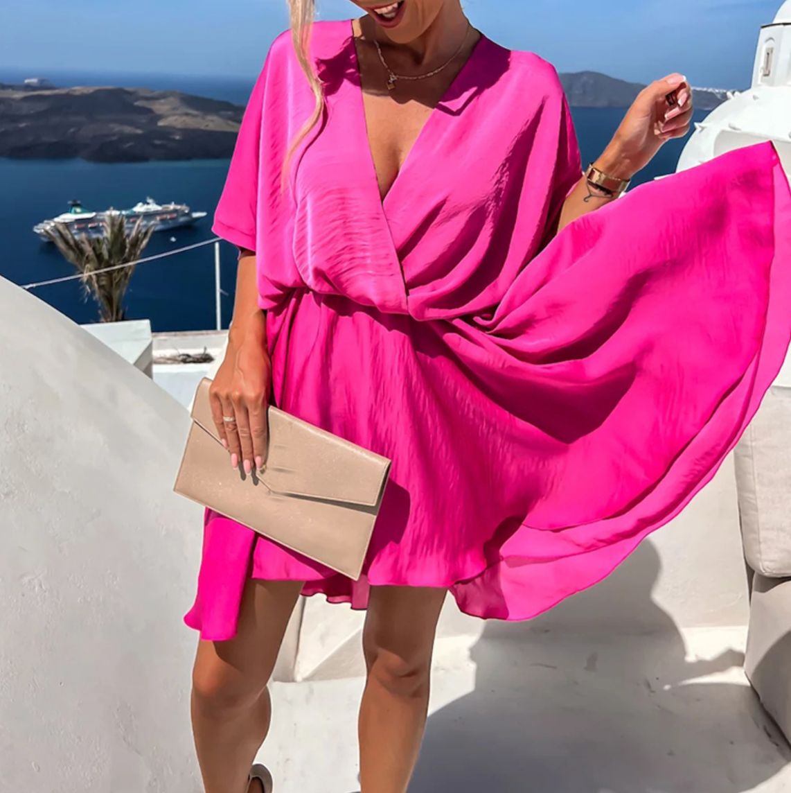 Summer Sleeveless Mini Dress for Women