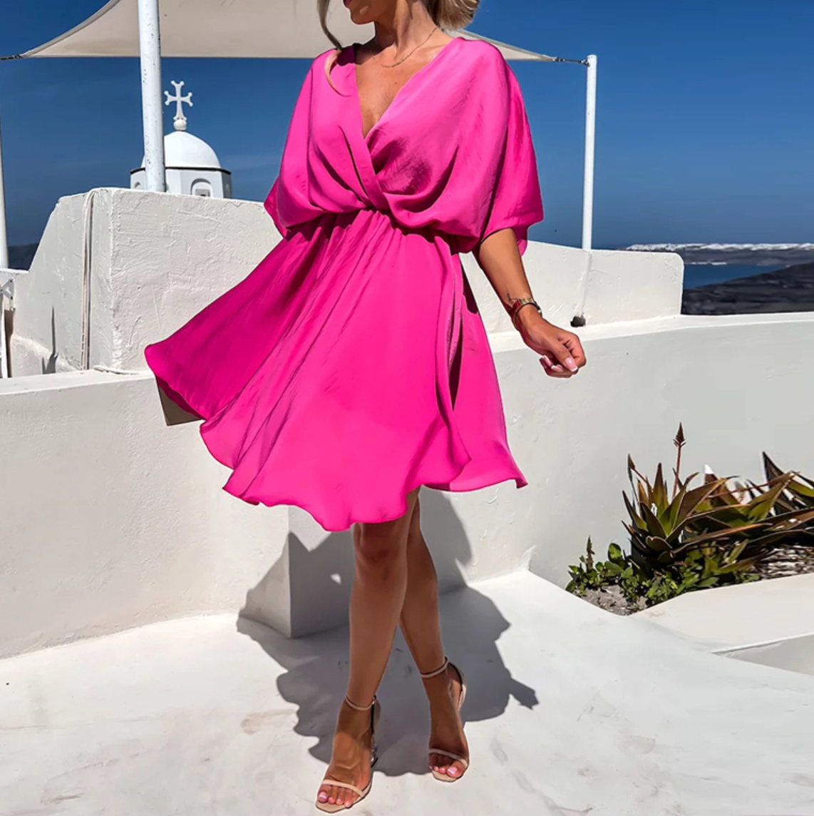 Summer Sleeveless Mini Dress for Women