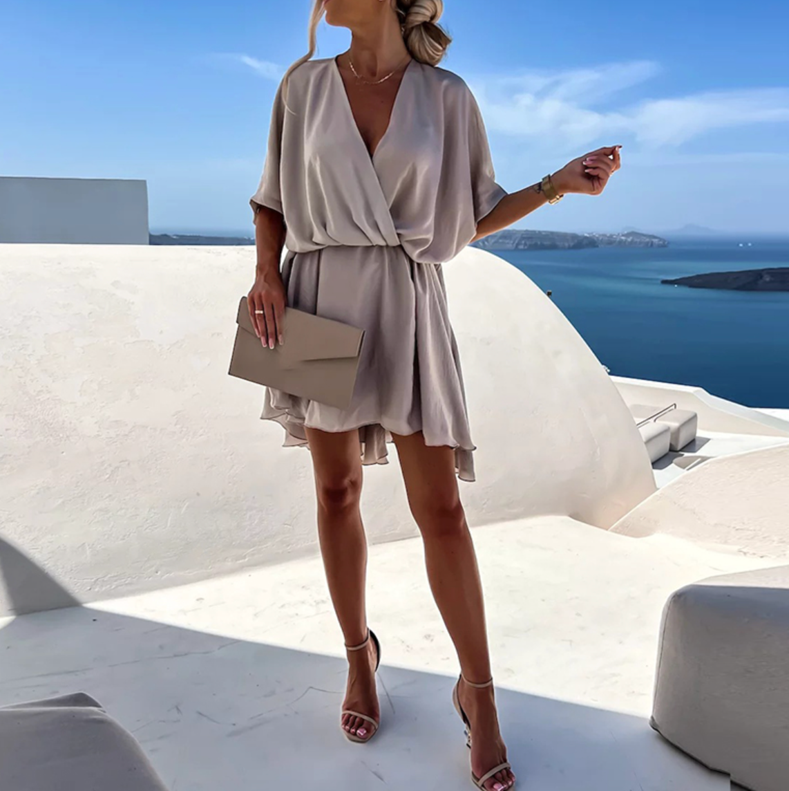 Summer Sleeveless Mini Dress for Women