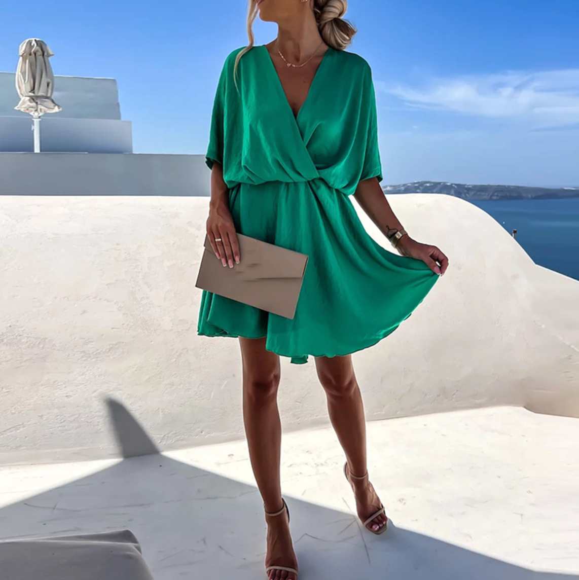 Summer Sleeveless Mini Dress for Women