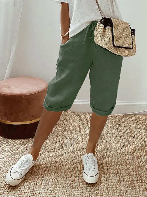 High Waisted Wide Leg Trousers for Women