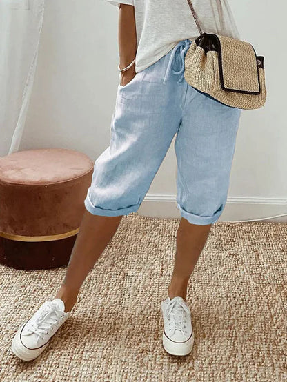 High Waisted Wide Leg Trousers for Women