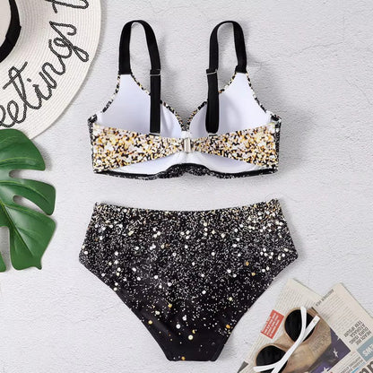 High-Waist Bikini Set for Women