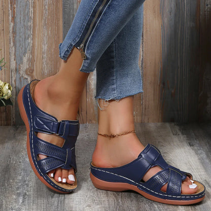 Adjustable-Strap Summer Sandals for Women