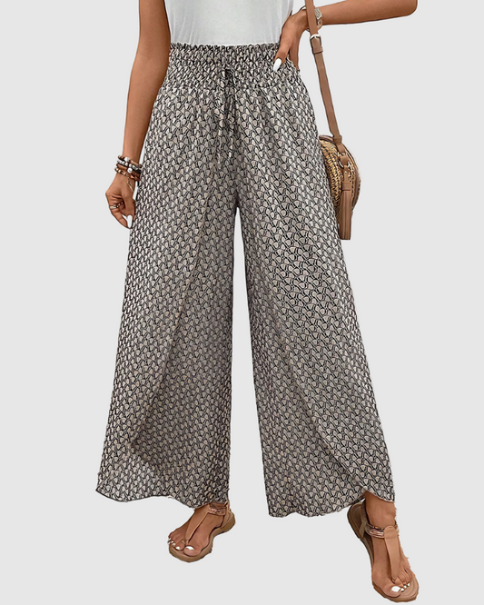 Relaxed Wide Leg Trousers for Women