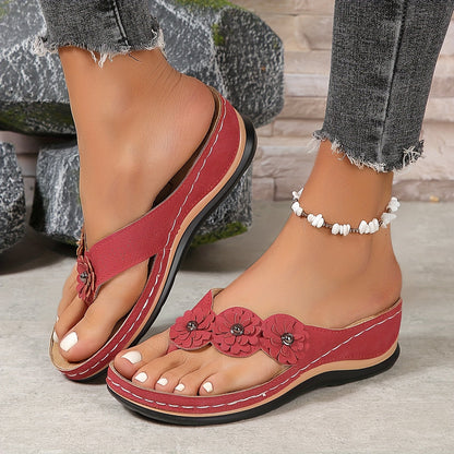 Platform Open Toe Sandals with Chunky Sole for Women