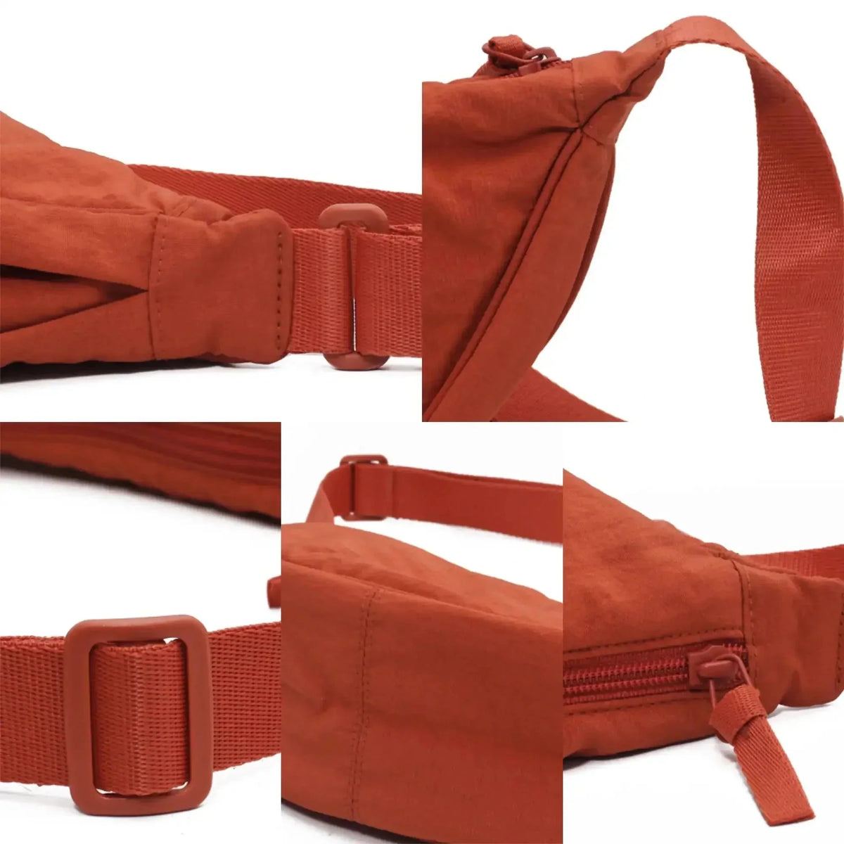 Crossbody Bag with Half-Moon Shape and Adjustable Strap for women