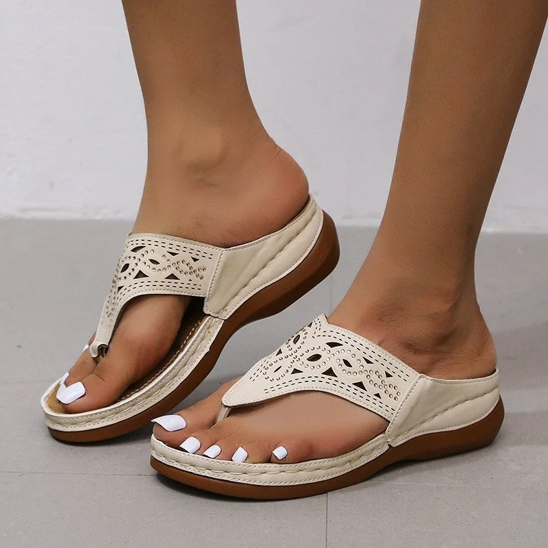 Flat Toe-Ring Summer Sandals for Women
