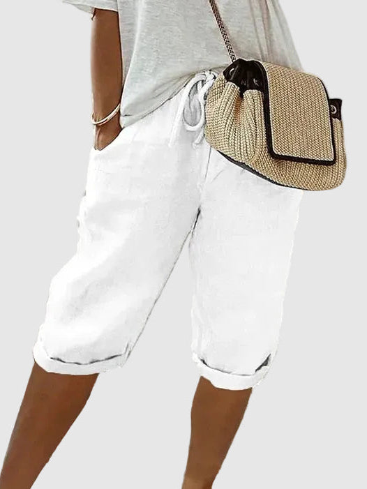High Waisted Wide Leg Trousers for Women