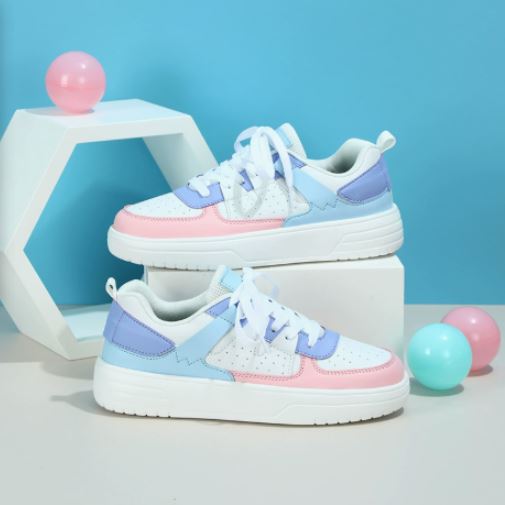 Orthopedic Lace-Up Sneakers for Women – Cushioned Comfort