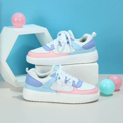 Orthopedic Lace-Up Sneakers for Women – Cushioned Comfort