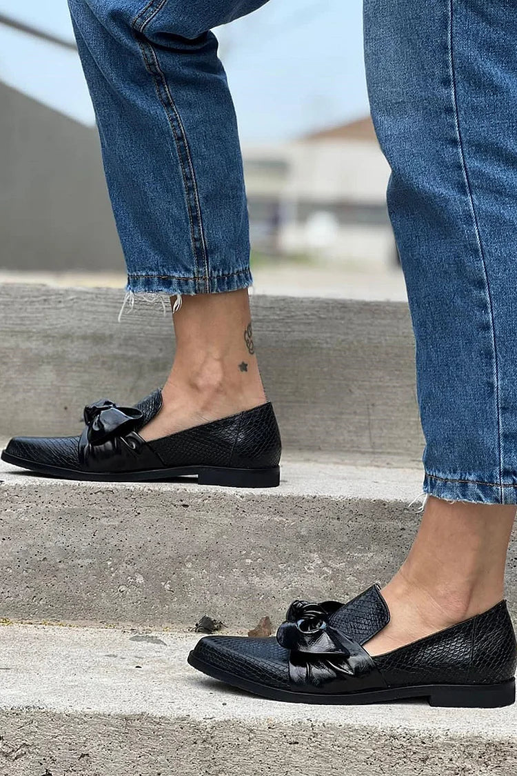 Bow Loafers for Women