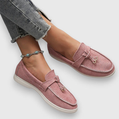 Tassel Suede Loafers for Women