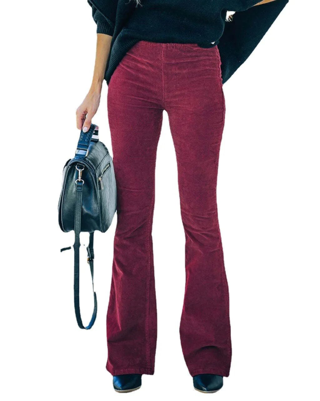 Wide Leg Trousers High Waist Straight Leg for Women