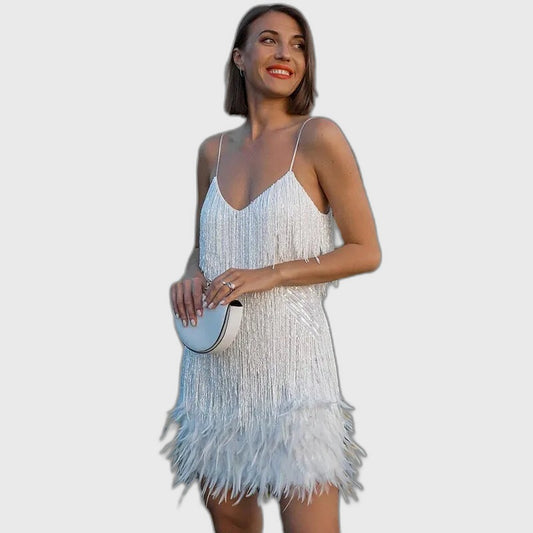 Fitted Full-Length Evening Maxi Dress with Sleeveless for Women