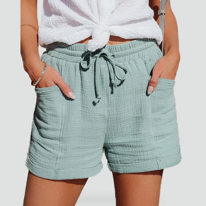 Women's Casual Shorts with Pockets