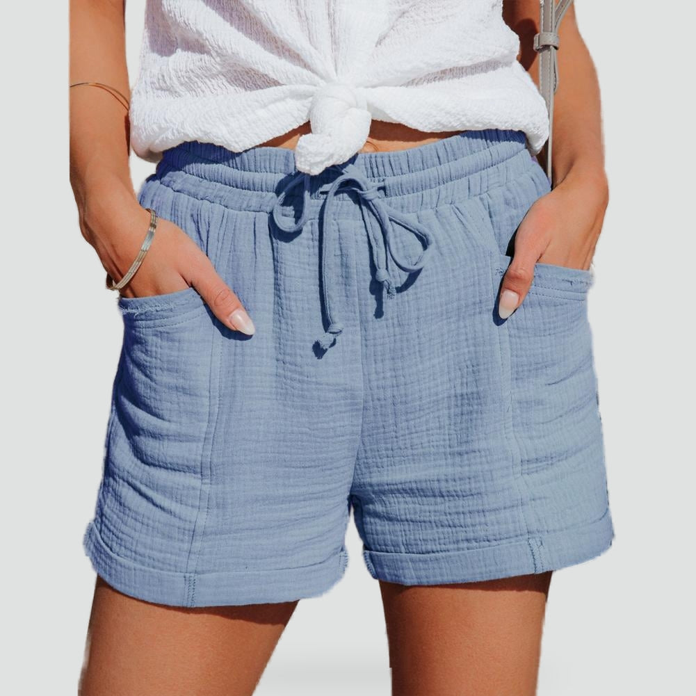 Women's Casual Shorts with Pockets