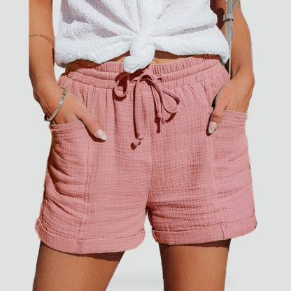 Women's Casual Shorts with Pockets
